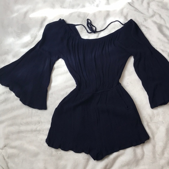Forever 21 Dresses & Skirts - Forever 21 Romper , M size Navy color